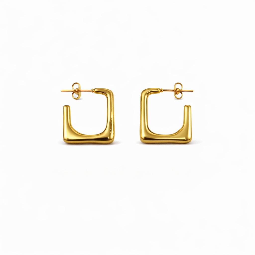 Square Hoop Earrings