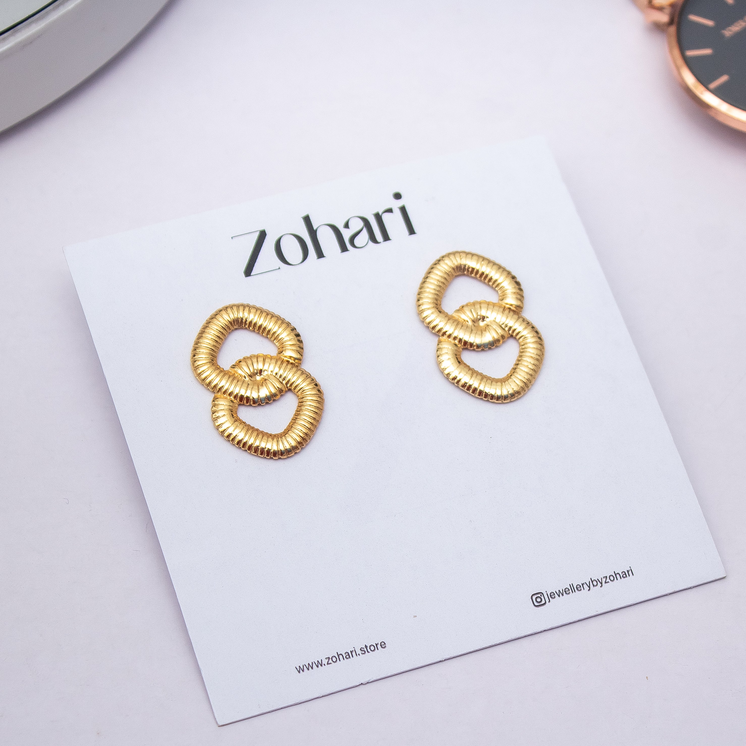 Triple Loop Studs