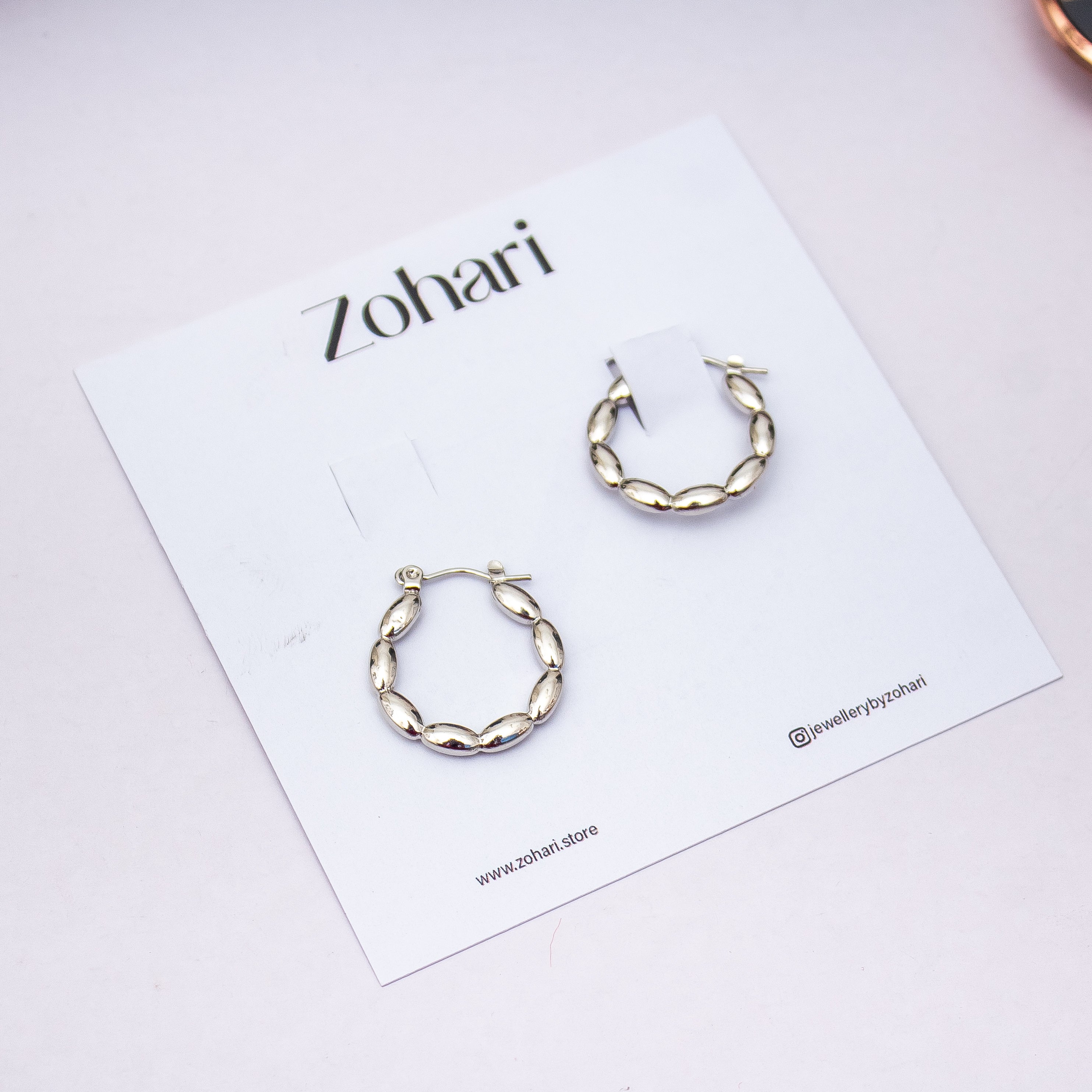 Classic Silver Loop Hoops