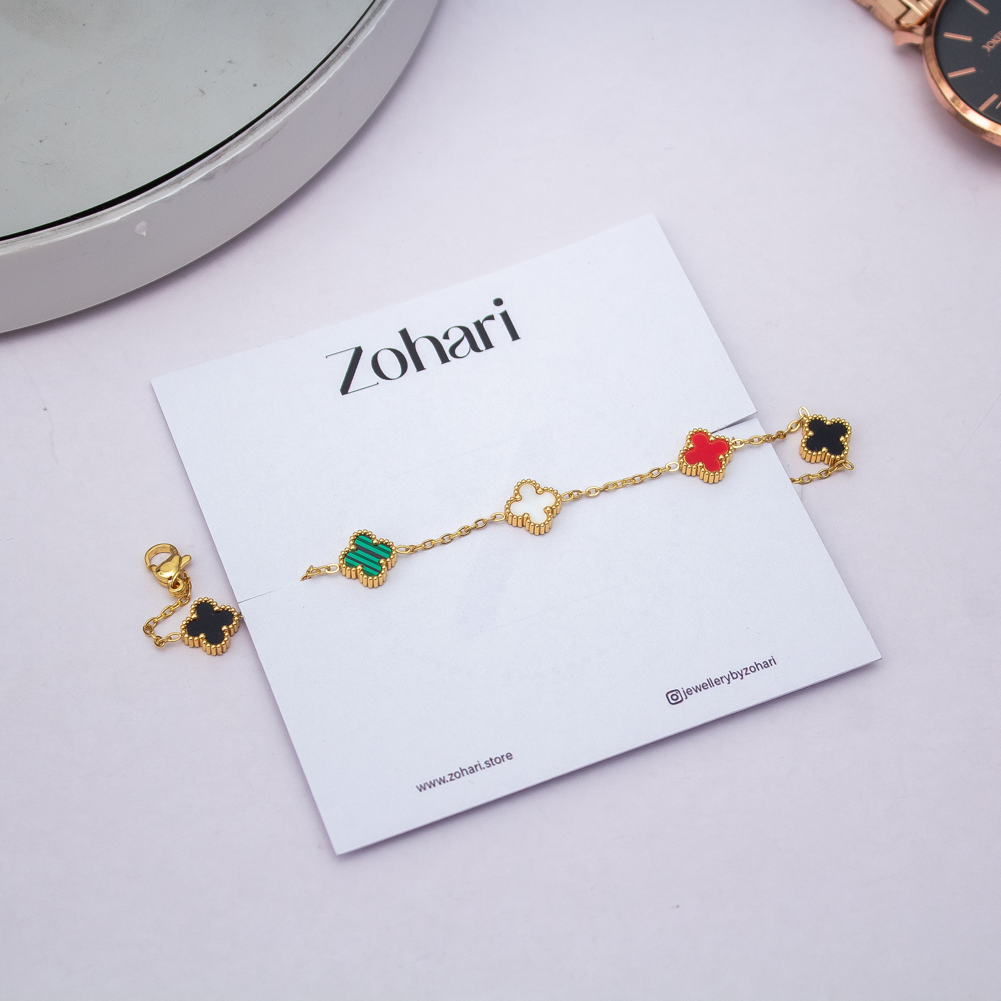 Clover Chain Bracelet