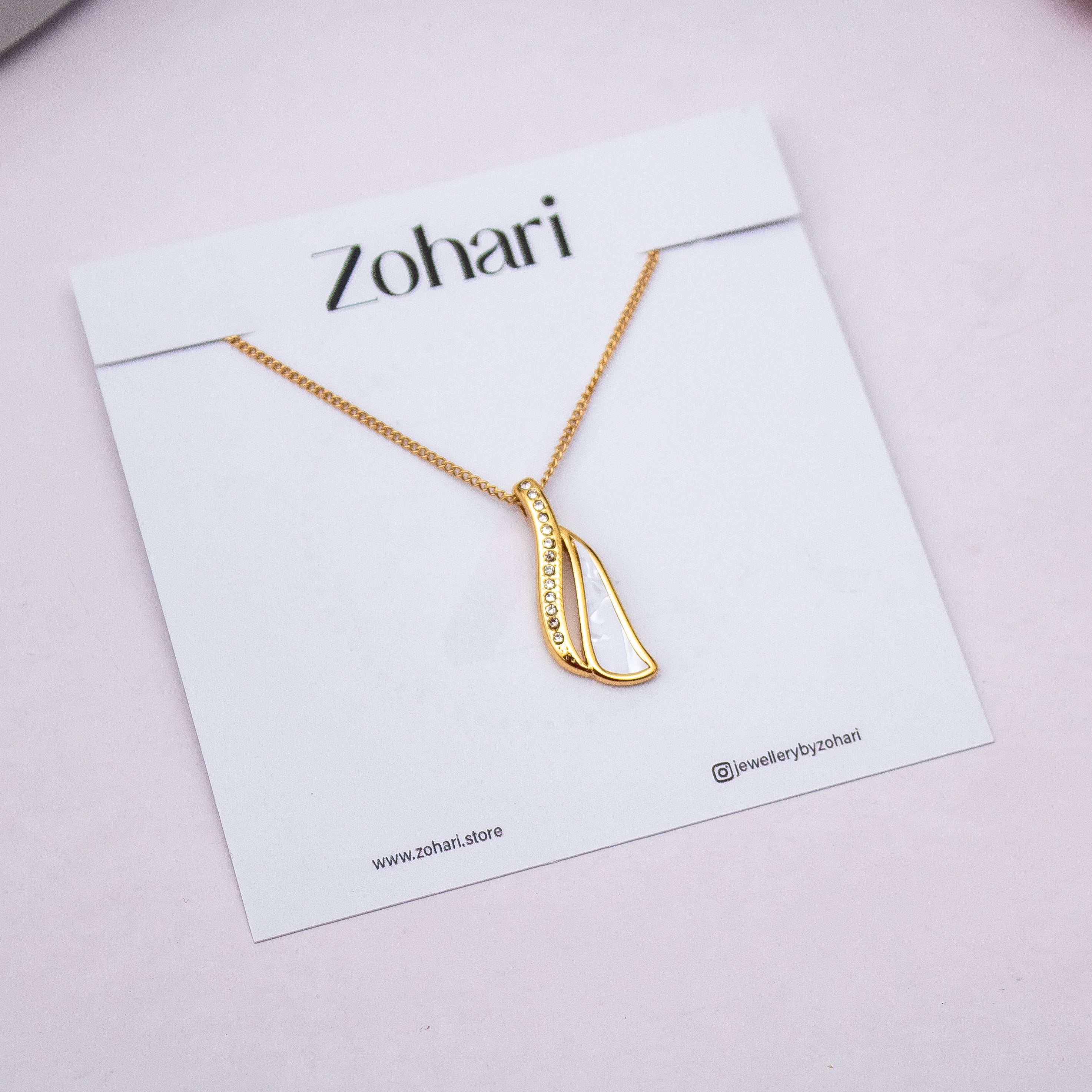 Crystal Drop Necklace
