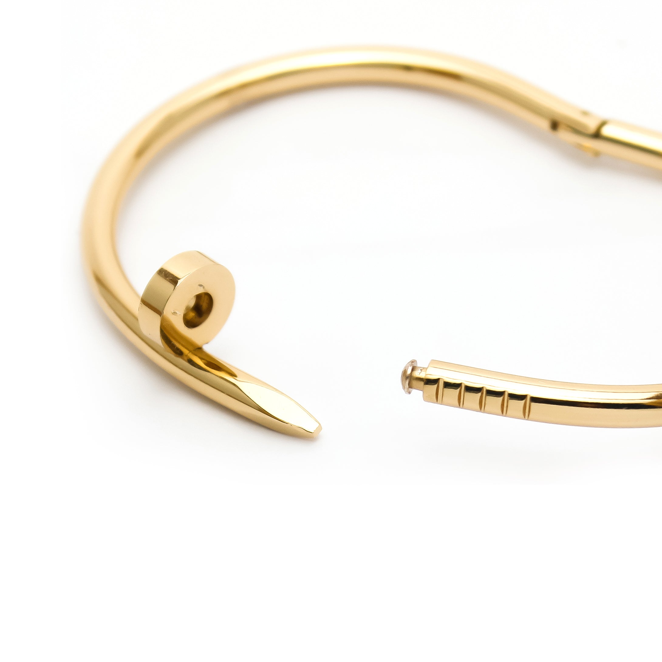Nail Bangle Bracelet