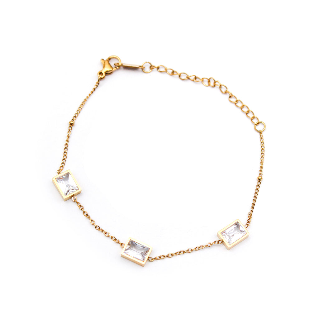 Trio Prism Charm Bracelet - ZB02
