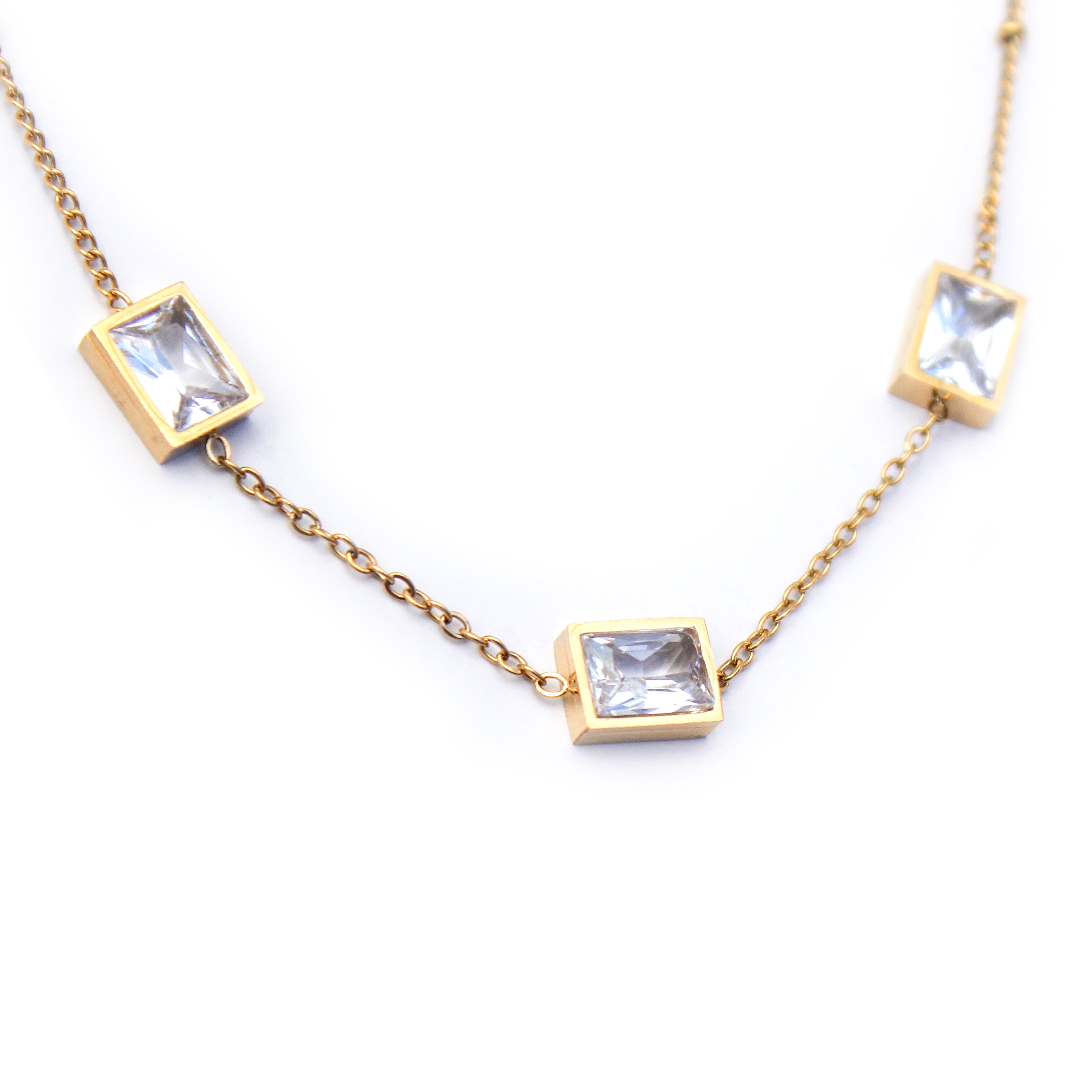 Trio Prism Charm Bracelet - ZB02