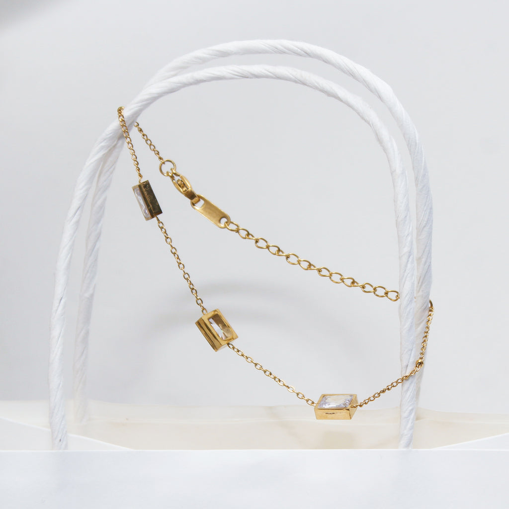 Trio Prism Charm Bracelet - ZB02