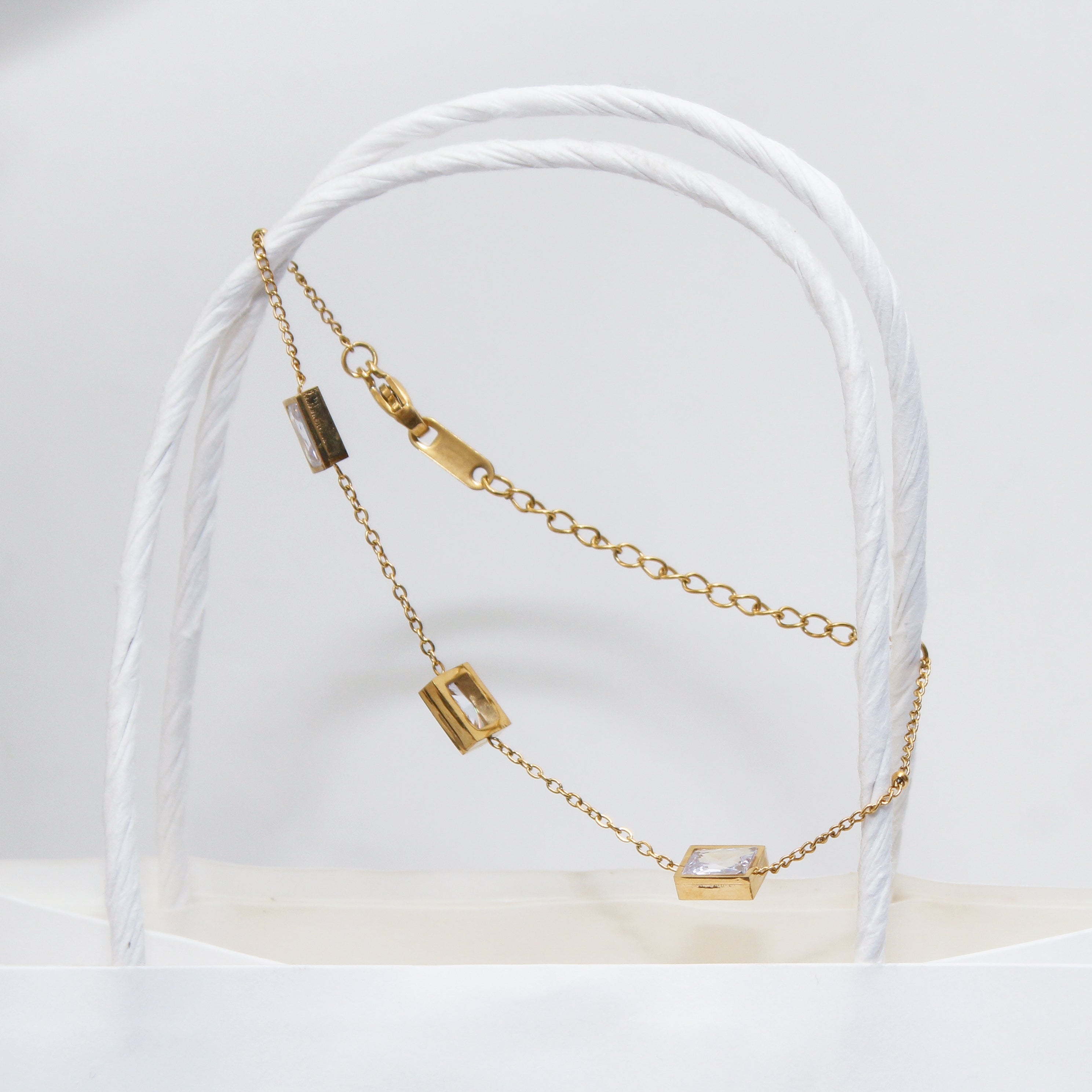 Trio Prism Charm Bracelet - ZB02