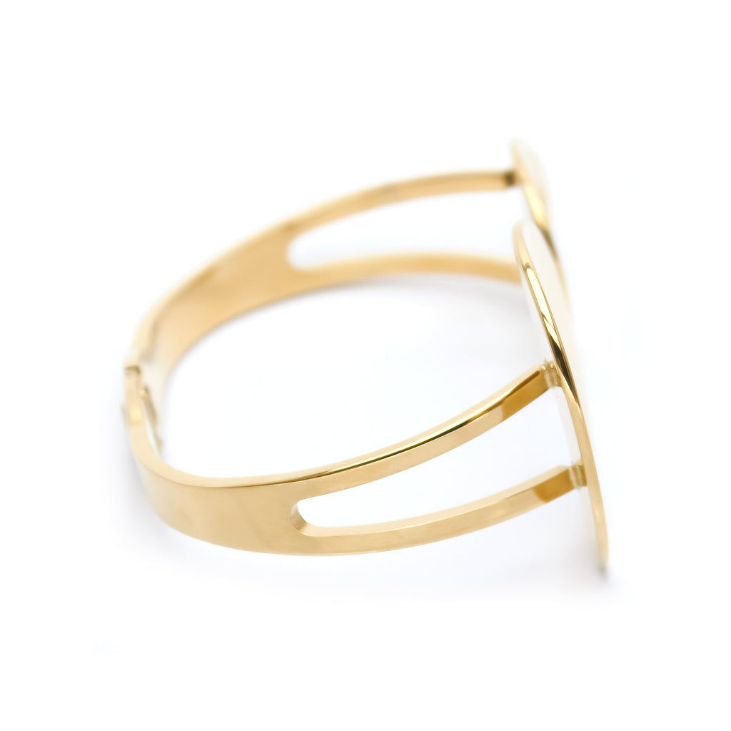 Aura Open Cuff Bangle - ZB07