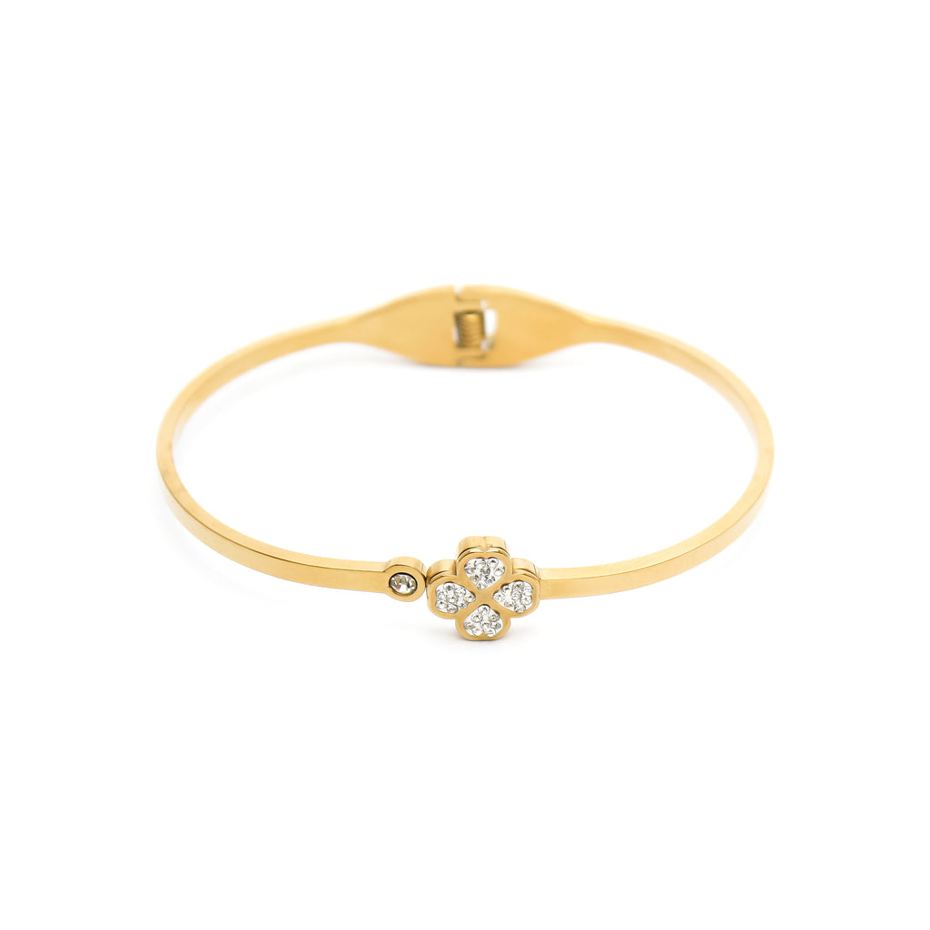 Crystal Bloom Bangle - ZB15