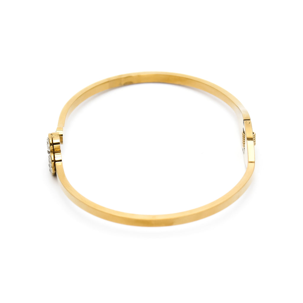 Crystal Bloom Bangle - ZB15