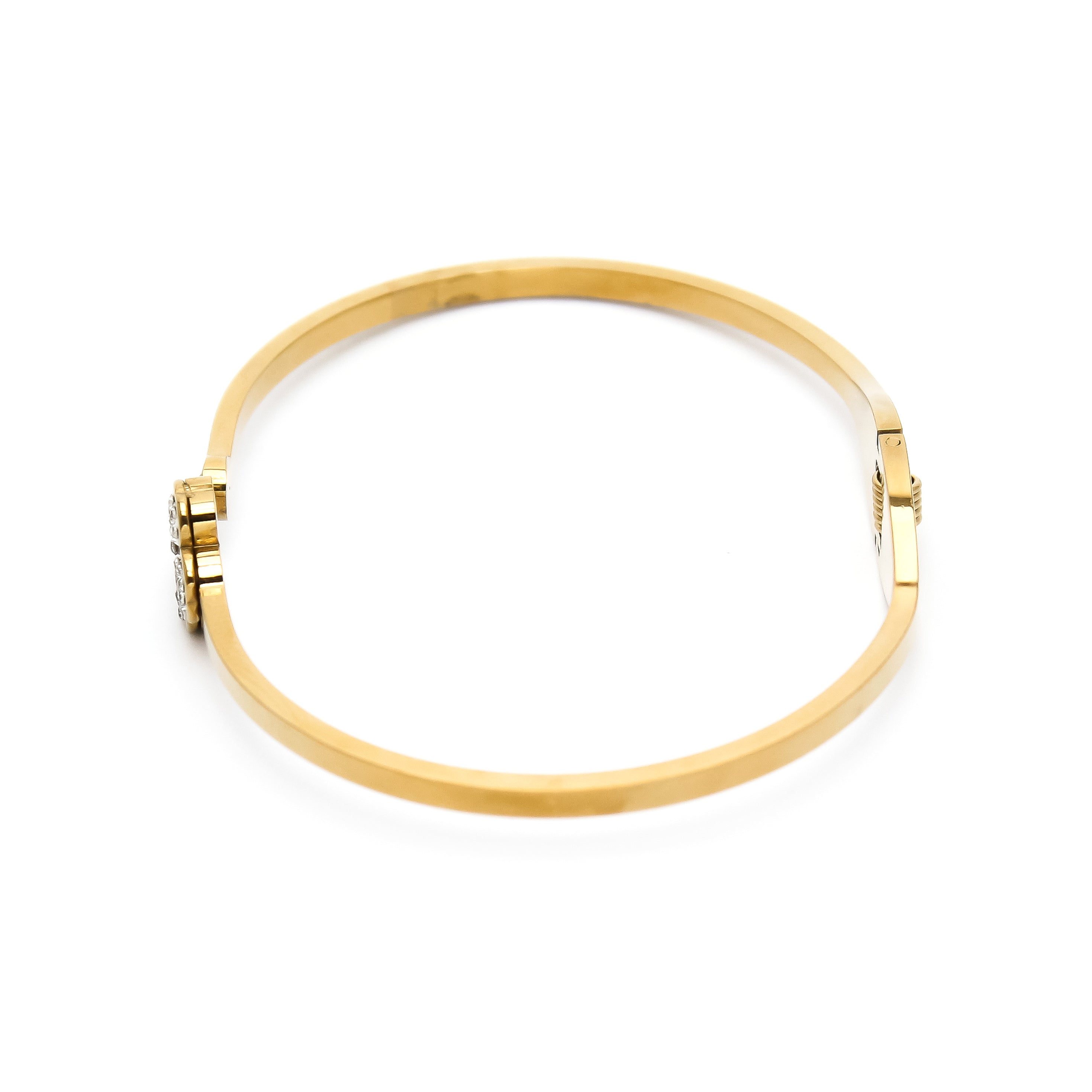 Crystal Bloom Bangle - ZB15
