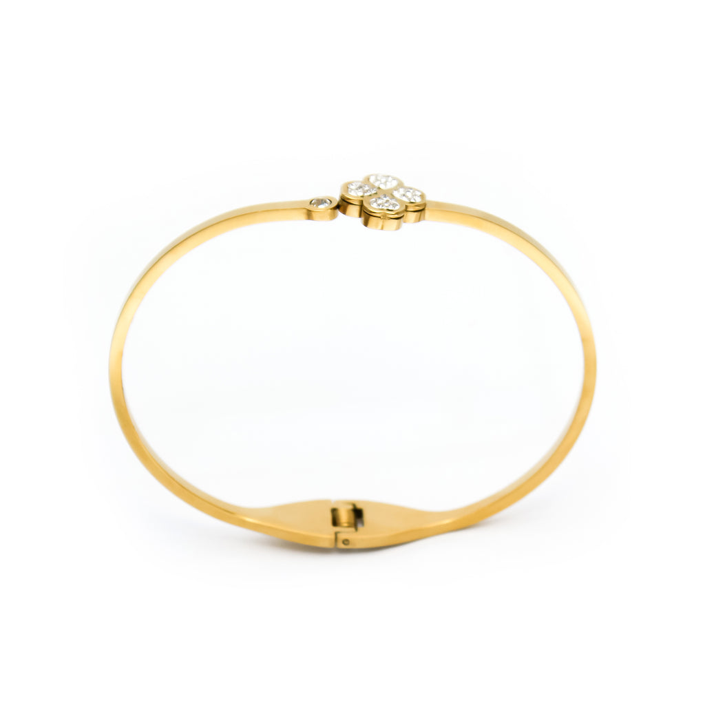 Crystal Bloom Bangle - ZB15