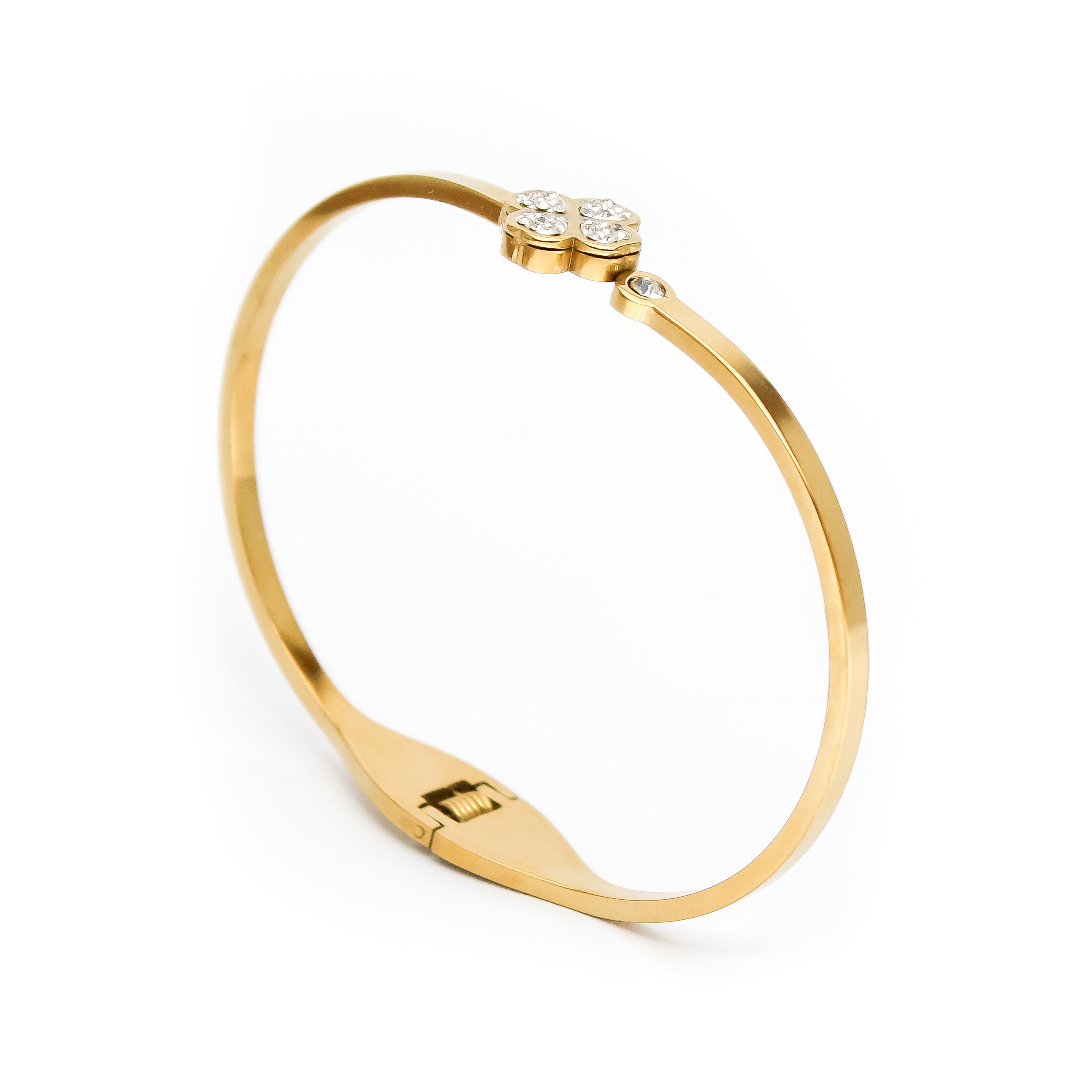 Crystal Bloom Bangle - ZB15