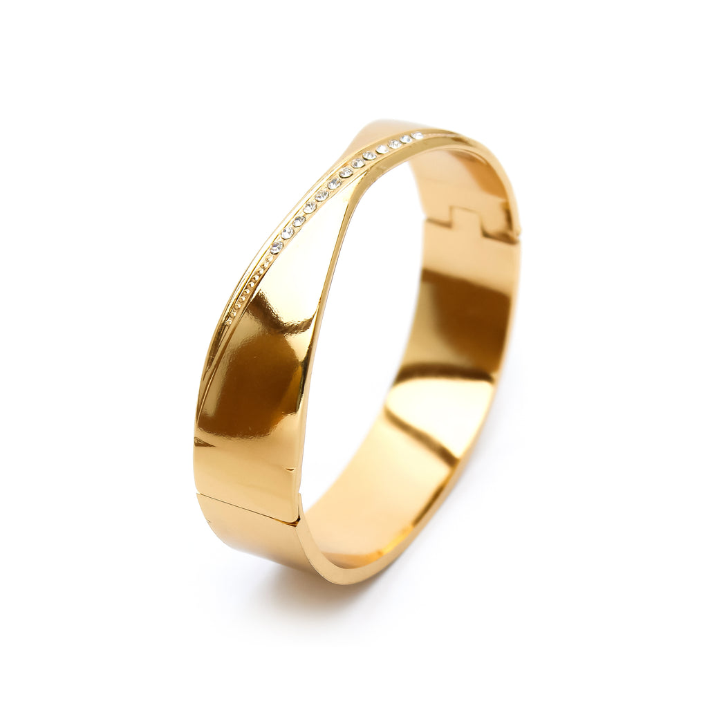 Luxe Wave Bangle - ZB24