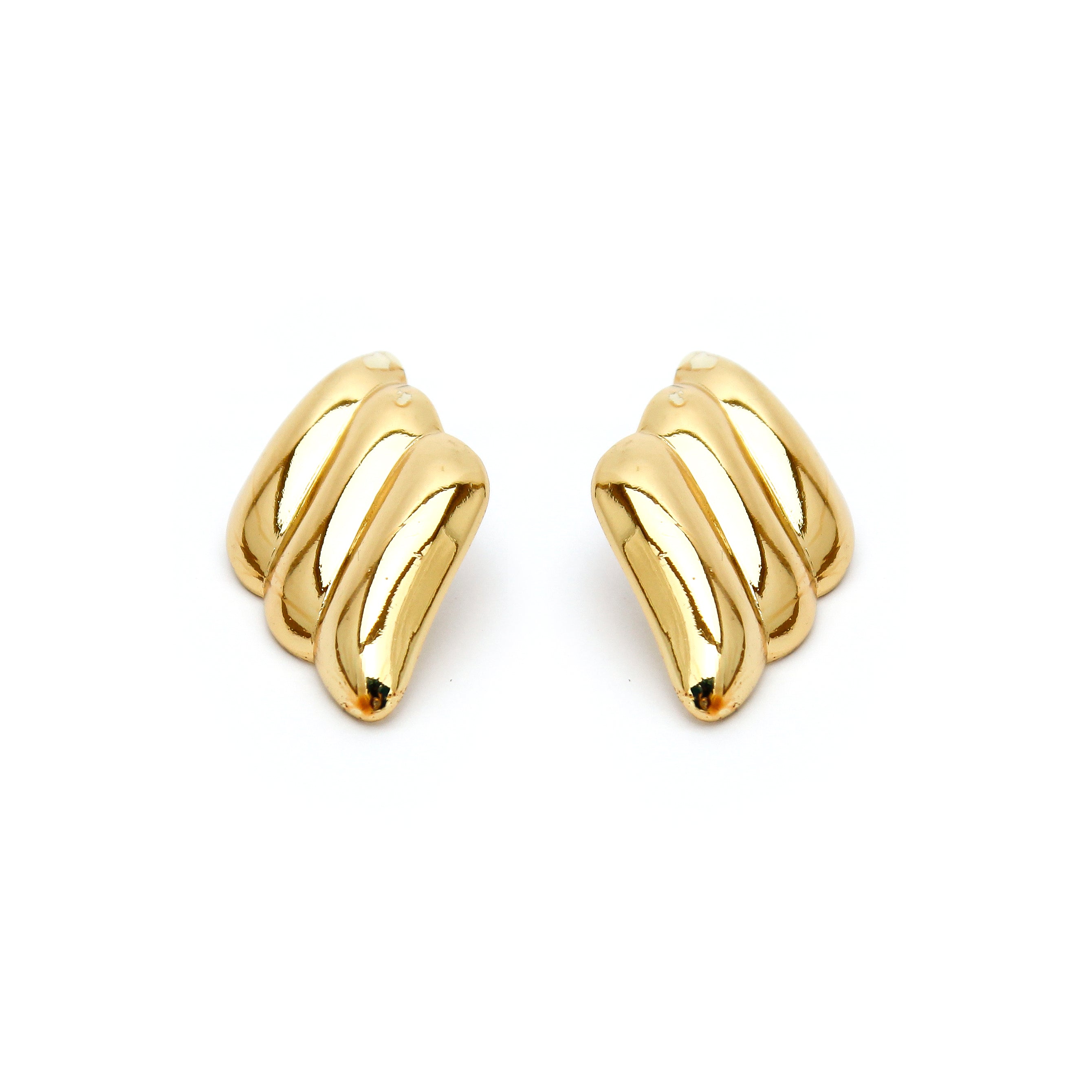 Wave Luxe Stud Earrings -