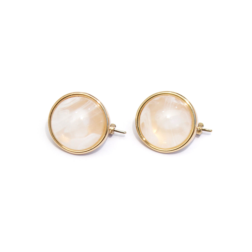 Pearl Dome Classic Earrings - ZE03