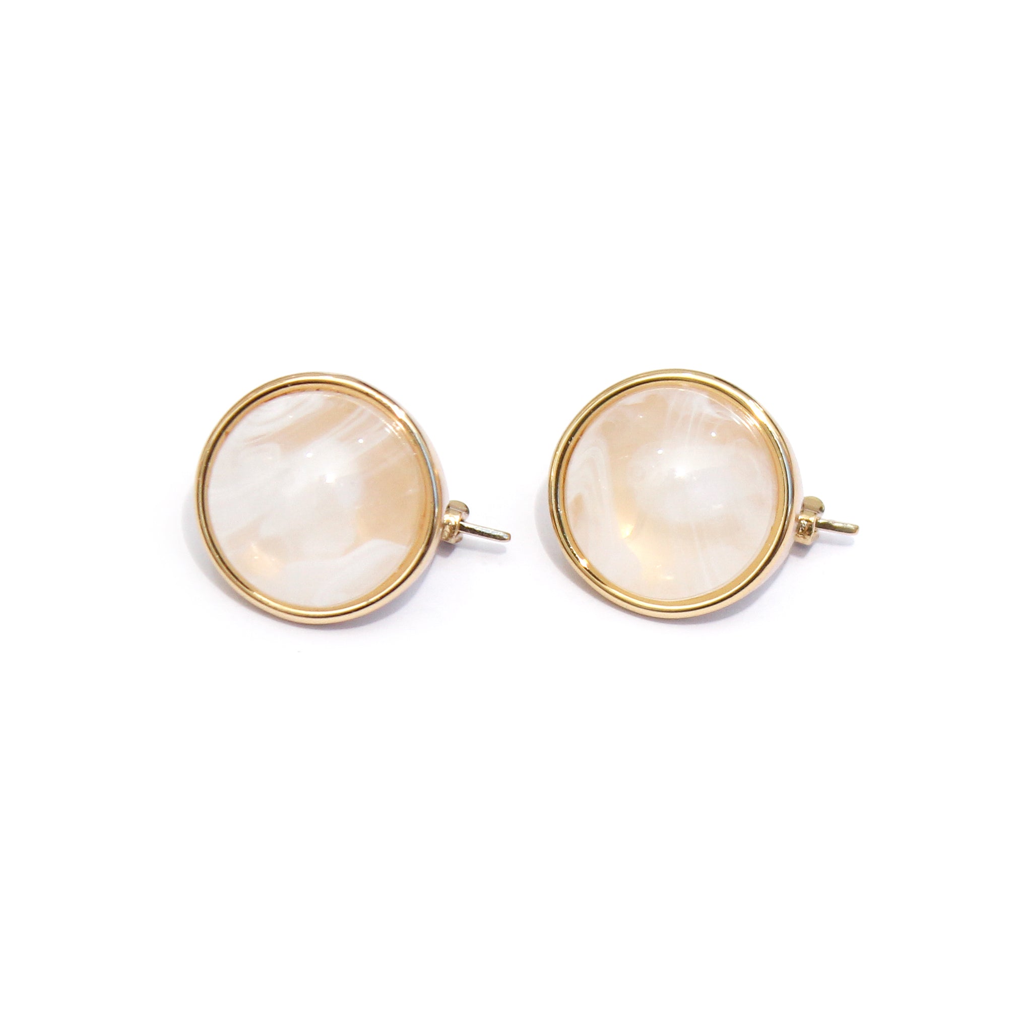 Pearl Dome Classic Earrings - ZE03