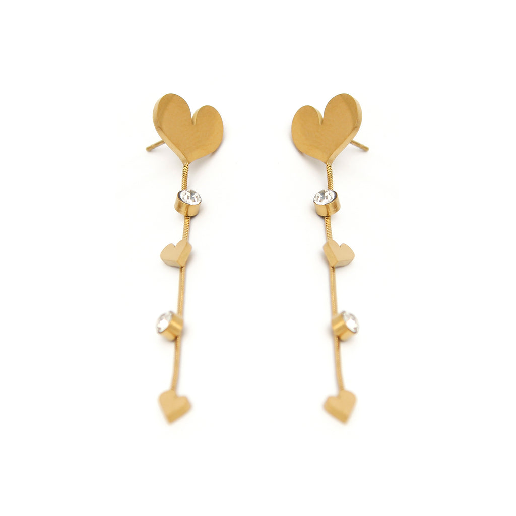 Sweetheart Drop Earrings - ZE04