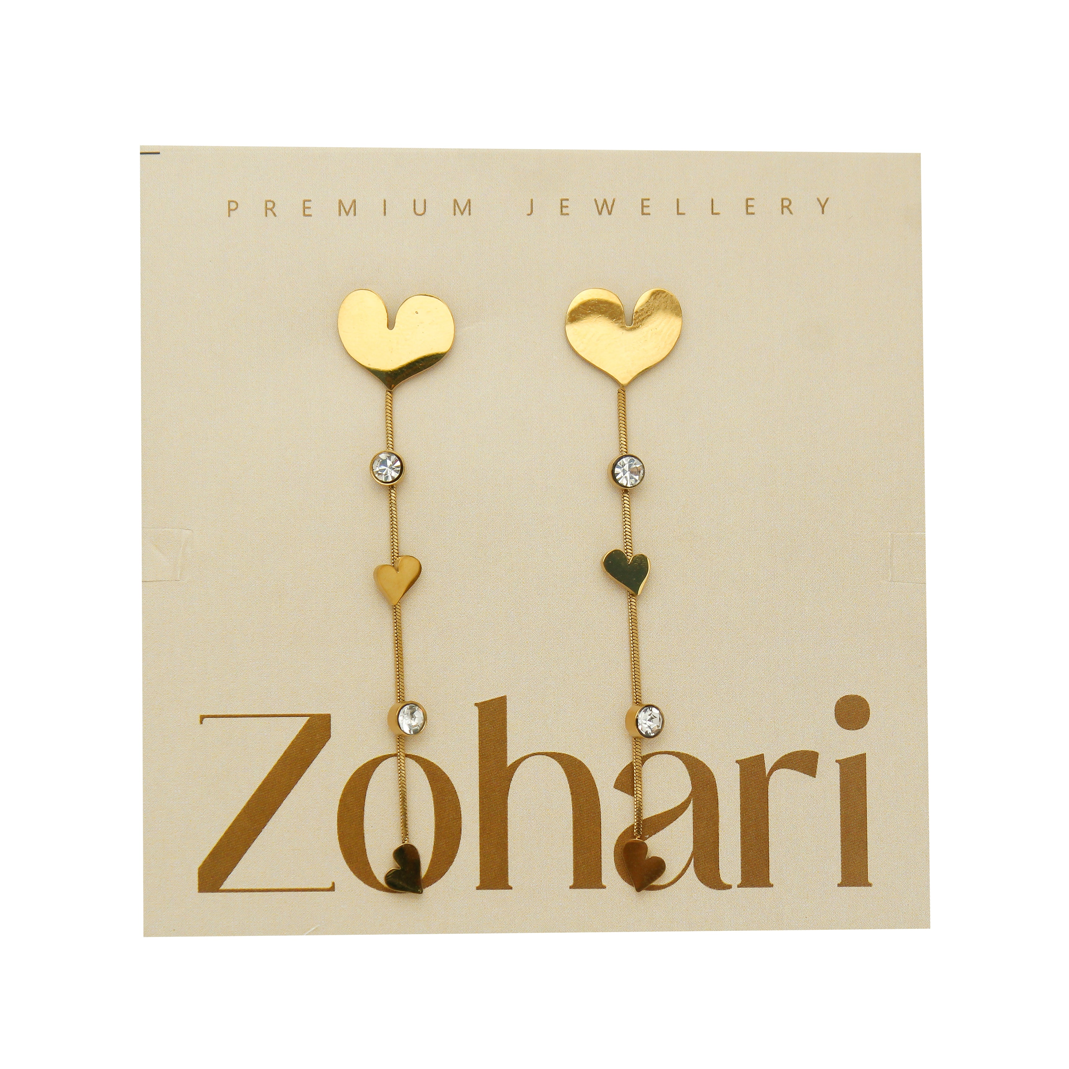 Sweetheart Drop Earrings - ZE04
