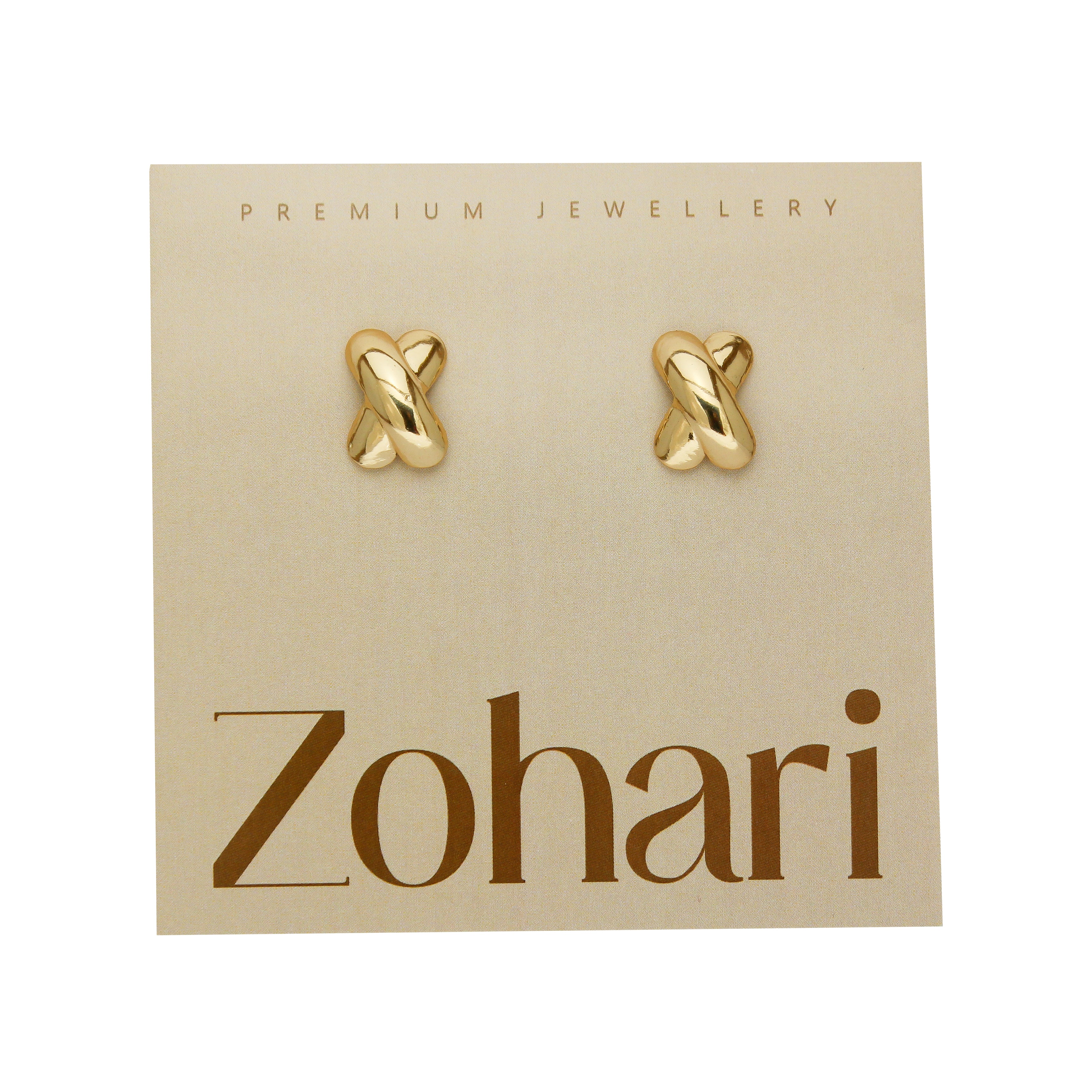 Twist Knot Studs - ZE16