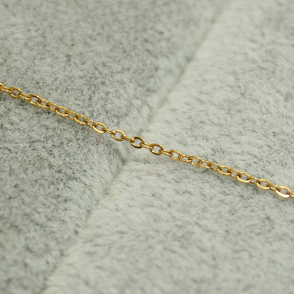 Organic Loop Pendant Necklace - ZN06