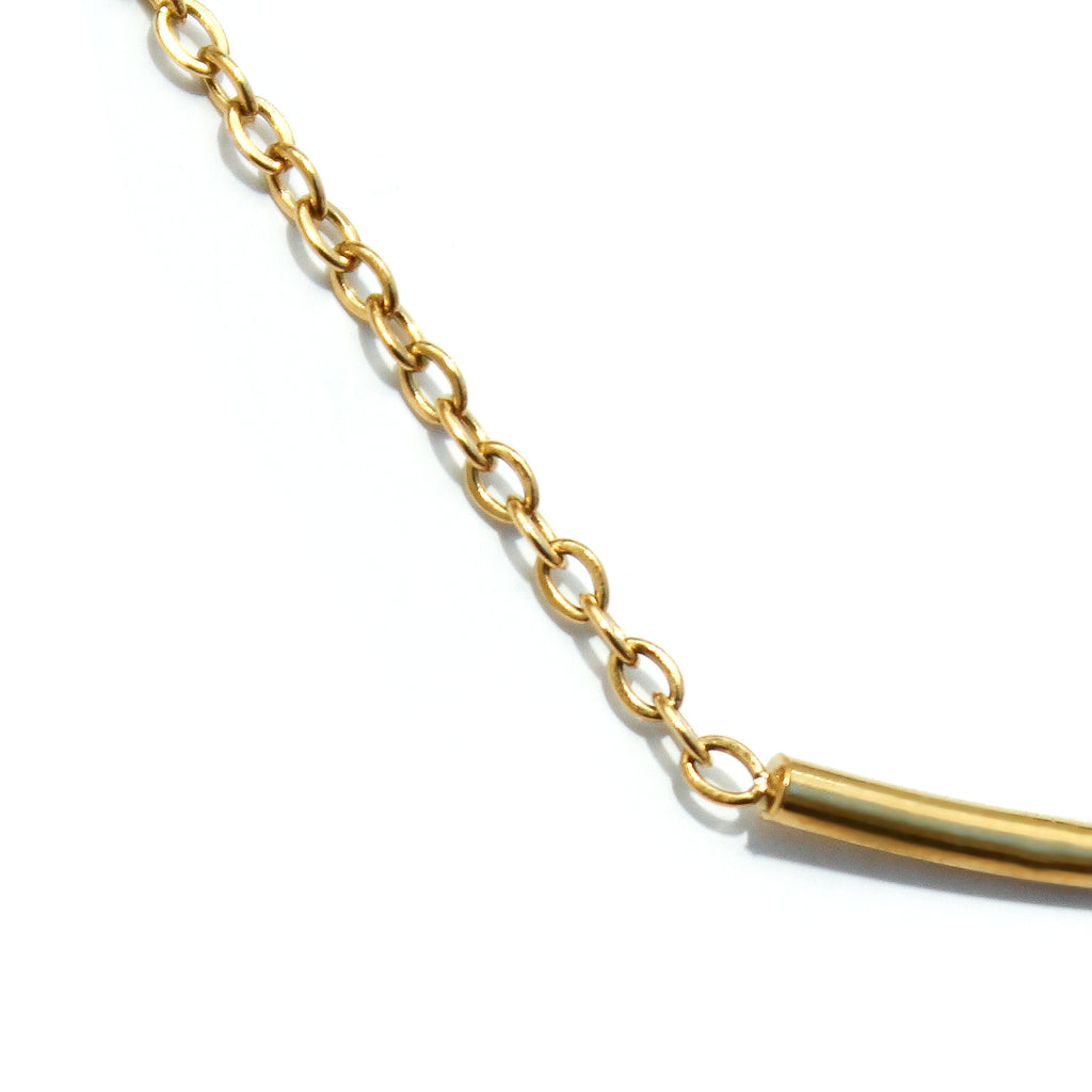 Midnight Clover Charm Necklace - ZN08
