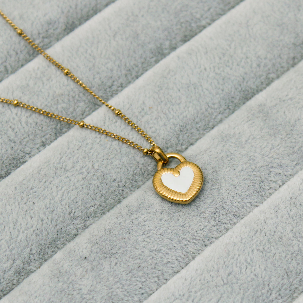 Dual Charm Heart Convertible Necklace - ZN11