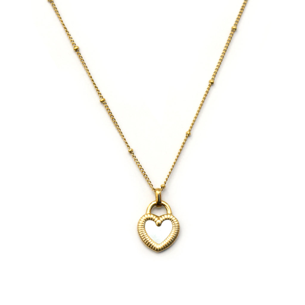 Dual Charm Heart Convertible Necklace - ZN11