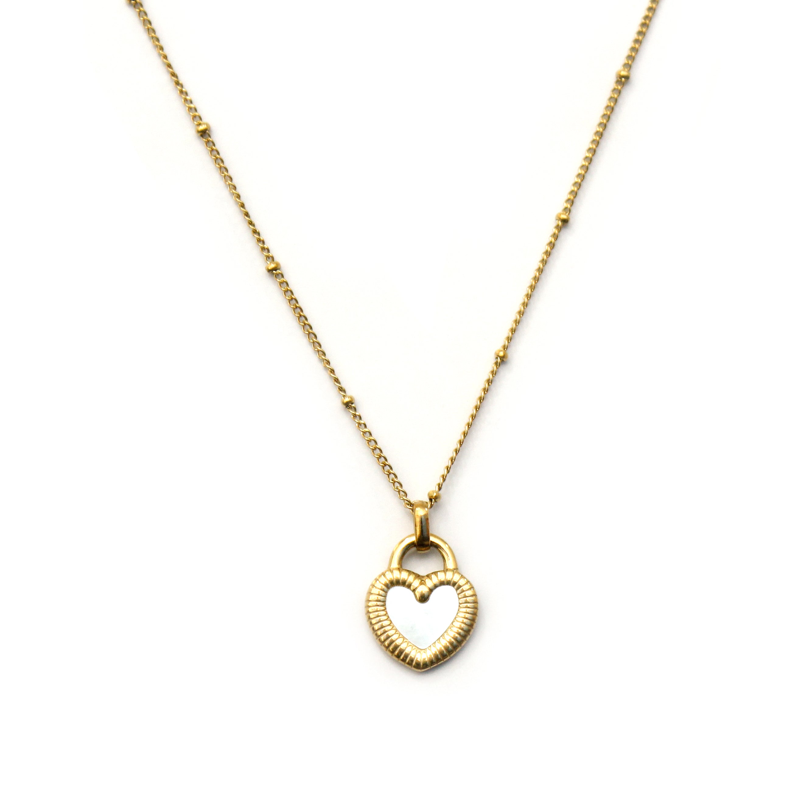 Dual Charm Heart Convertible Necklace - ZN11