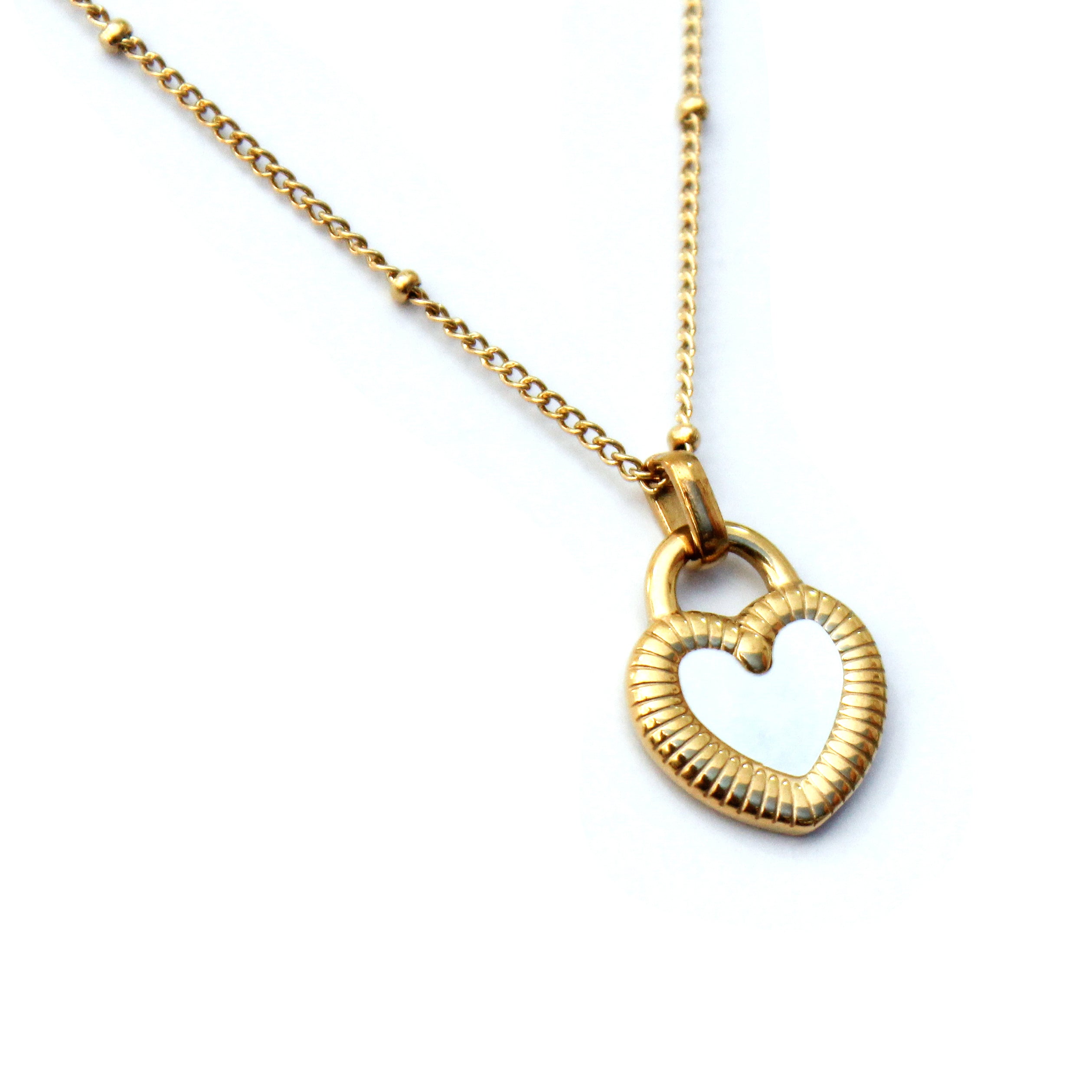 Dual Charm Heart Convertible Necklace - ZN11