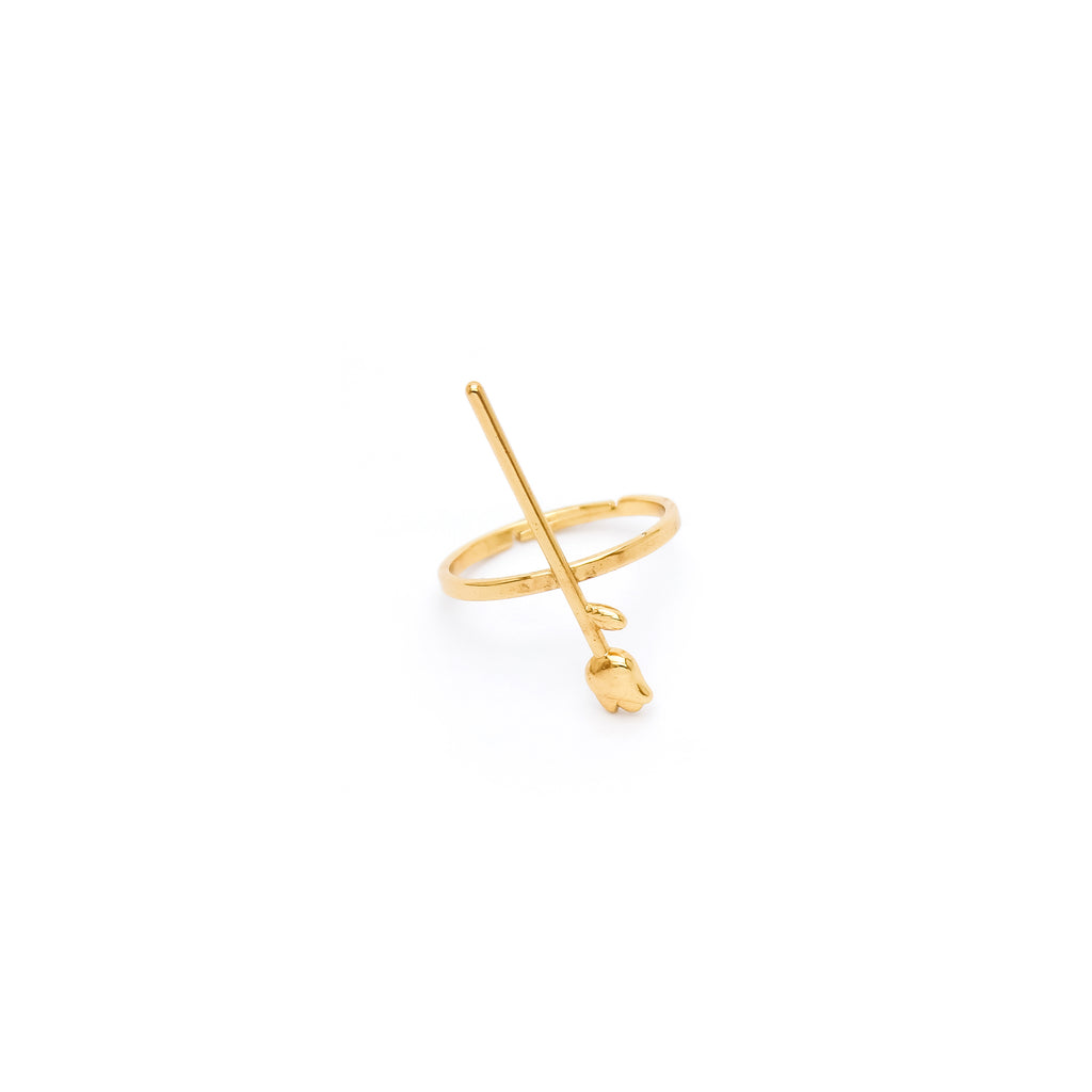 Gold Rose Ring - ZR05