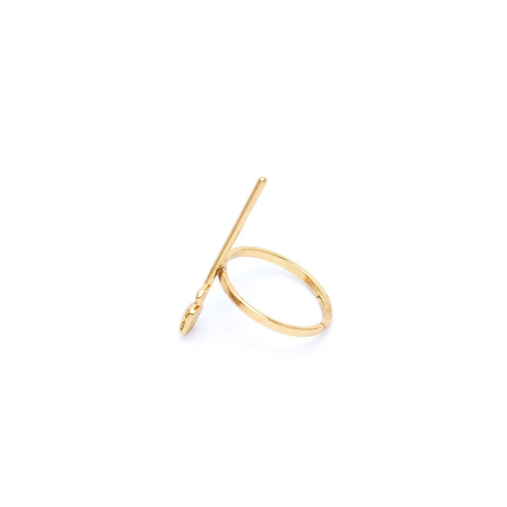 Gold Rose Ring - ZR05
