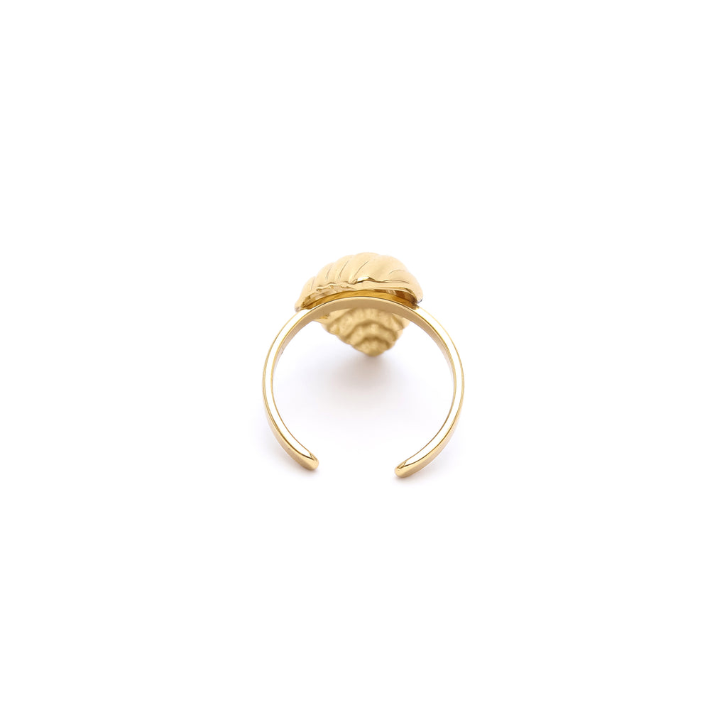 Gold Shell Ring - ZR10