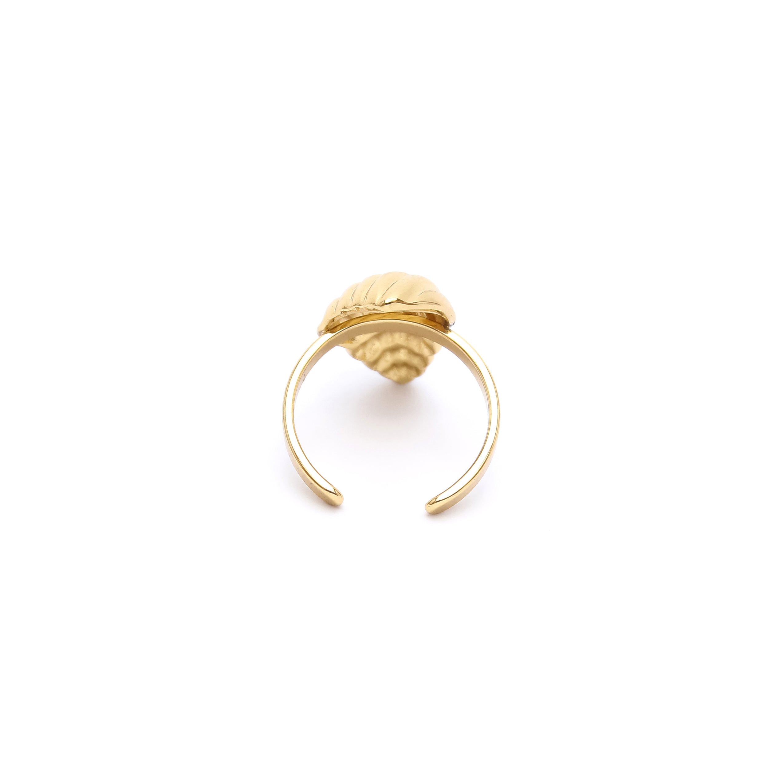 Gold Shell Ring - ZR10