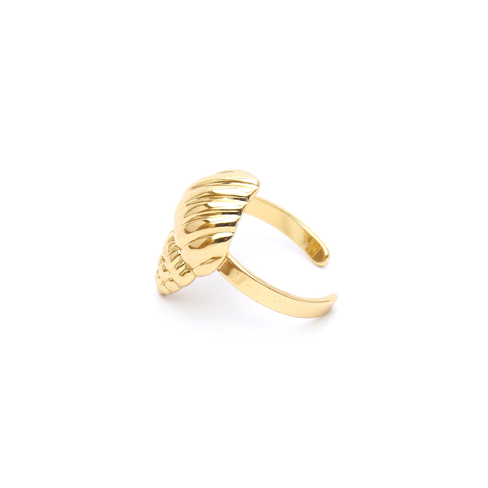 Gold Shell Ring - ZR10