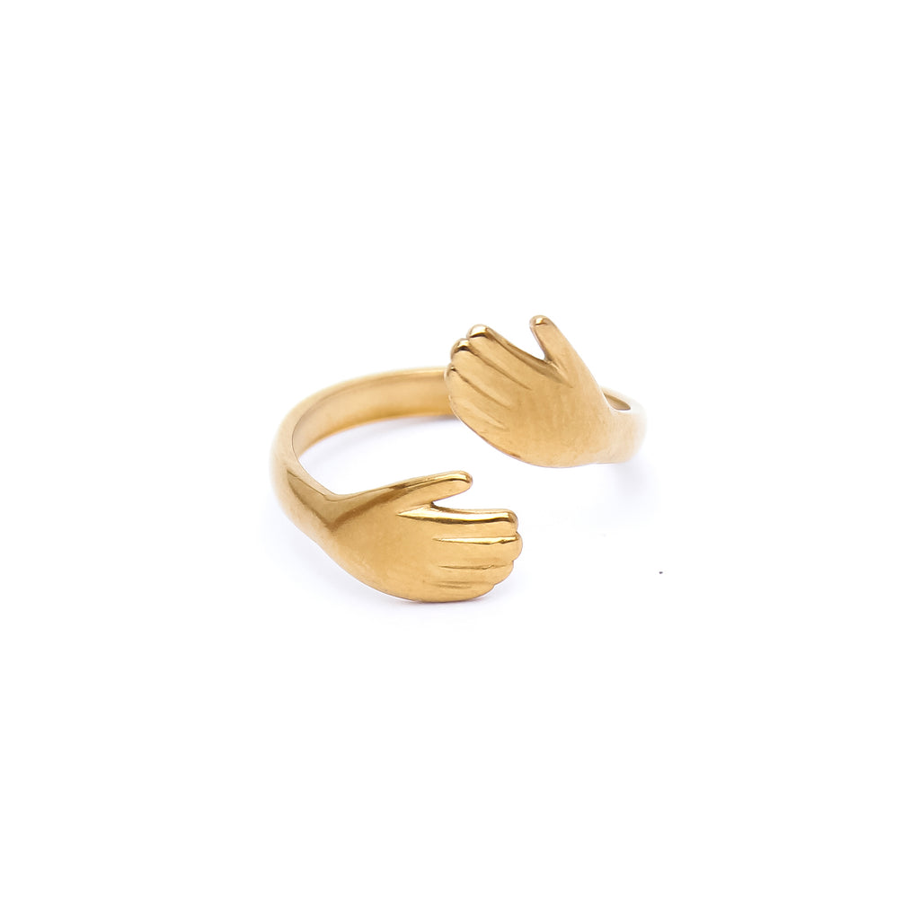 Gold Hug Ring - ZR11