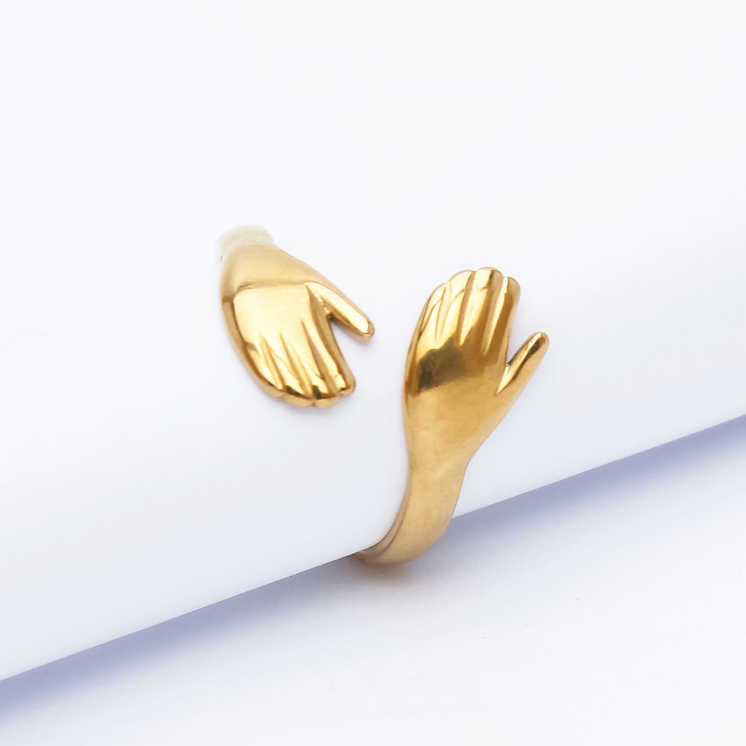 Gold Hug Ring - ZR11