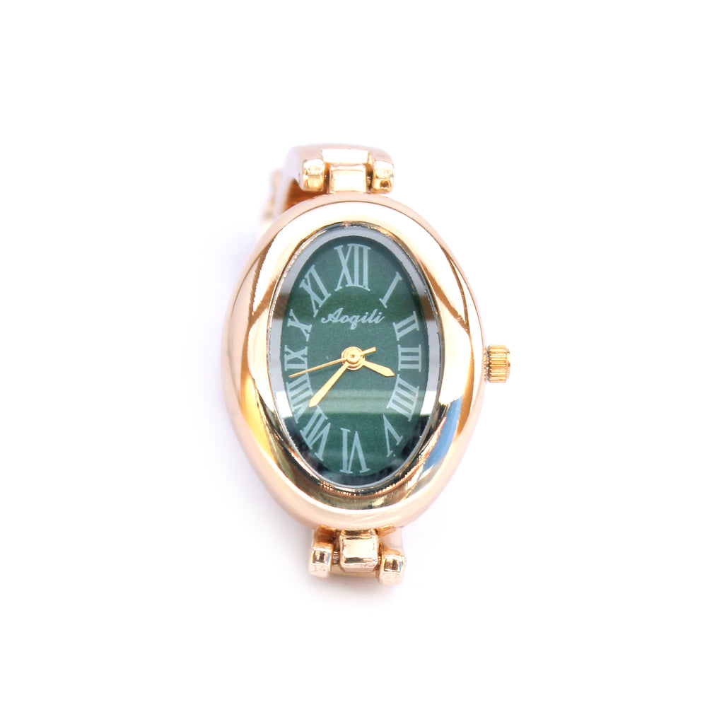 Emerald Dial Link Watch Bracelet - ZW01